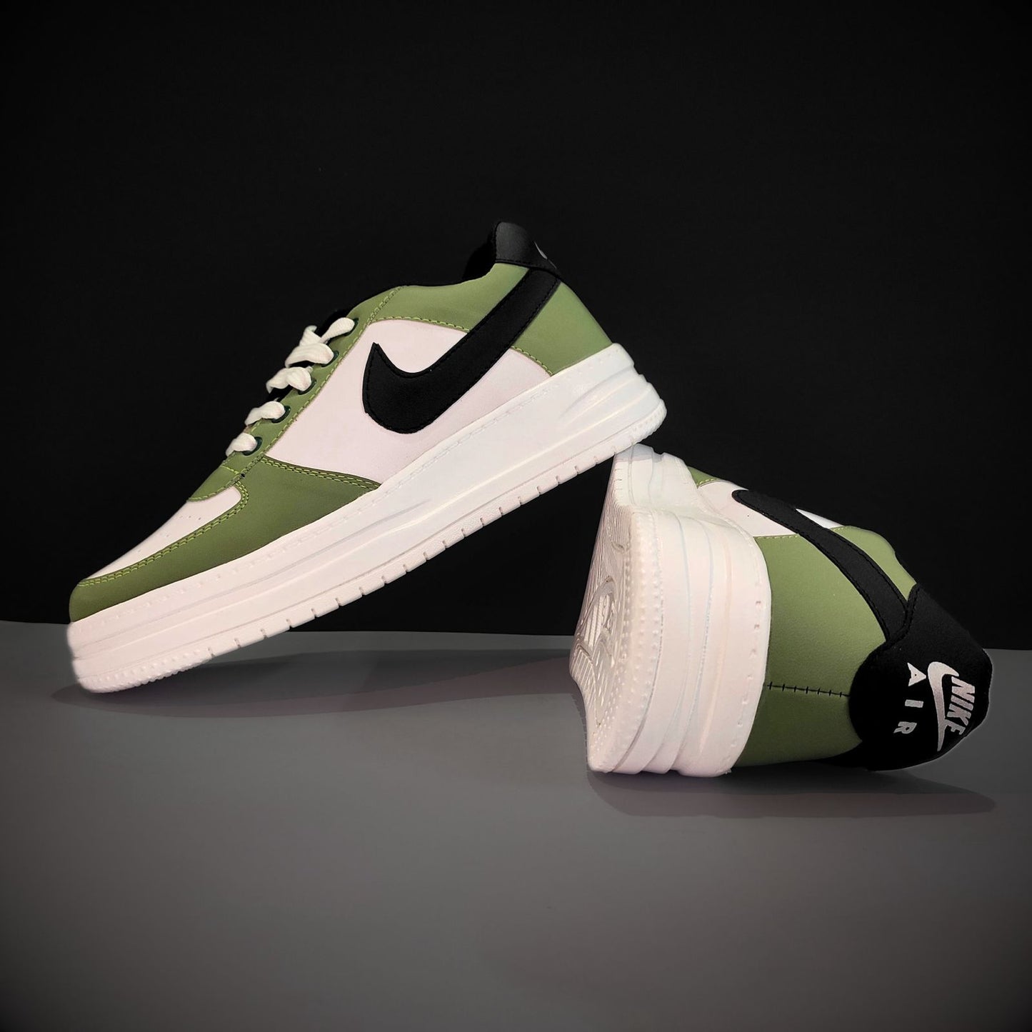 AIR FORCE 1 LOW OLIVE SNEAKERS
