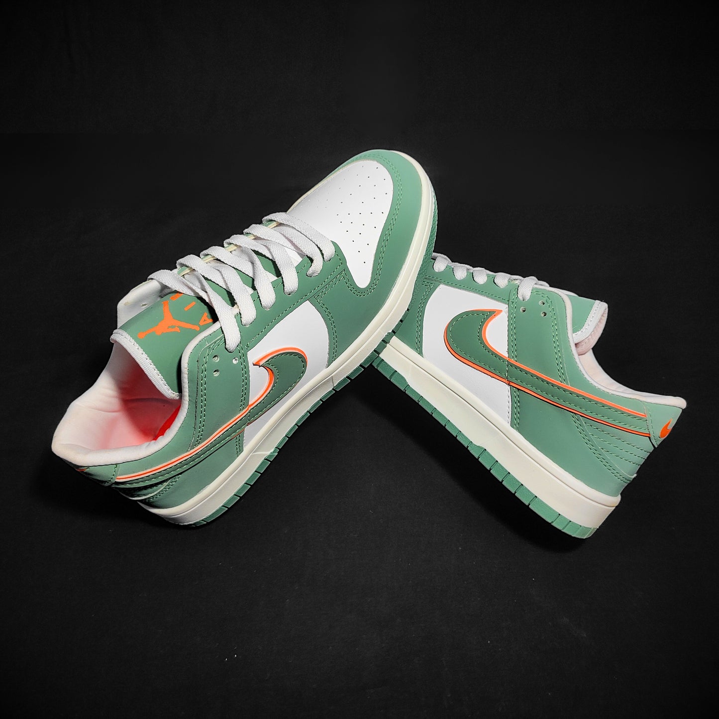 Air Force 1 Dunk Lows Arctic Green Sneakers