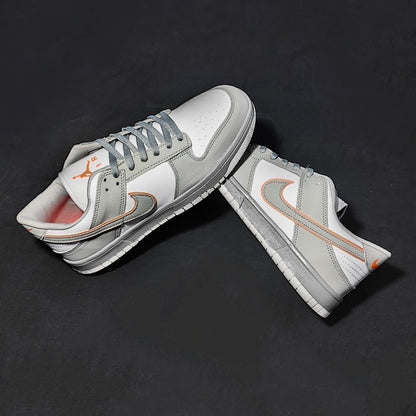 Air Force 1 Dunk Lows Grey Sunset Sneakers