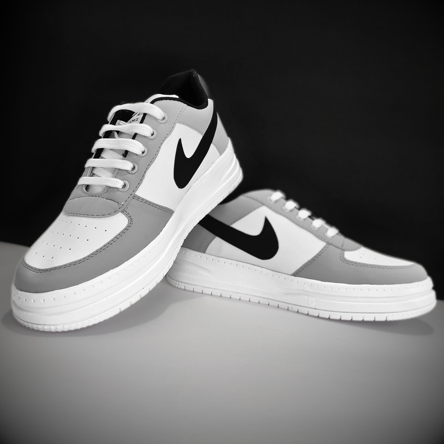 AIR FORCE 1 LOW STEEL GREY SNEAKERS