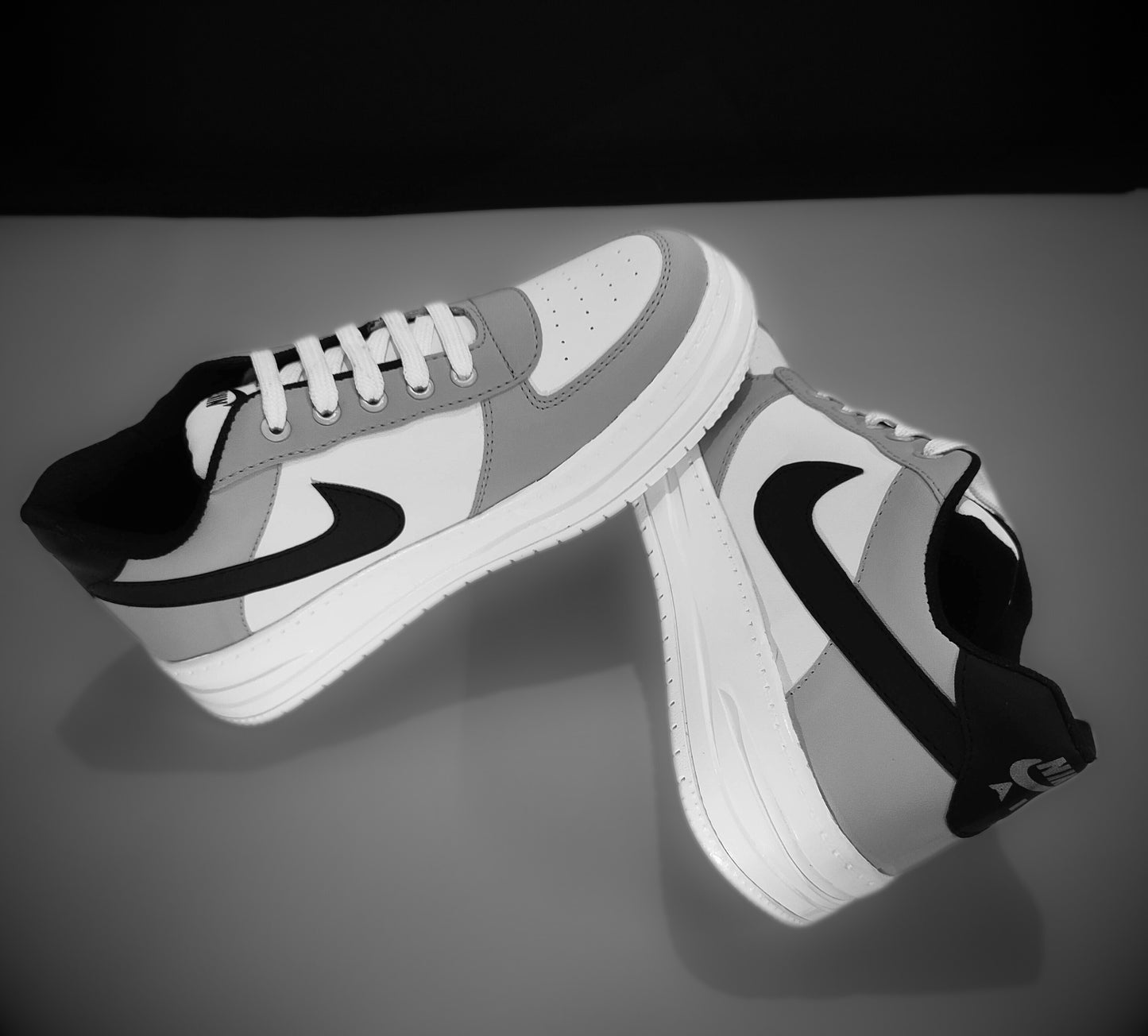 AIR FORCE 1 LOW STEEL GREY SNEAKERS